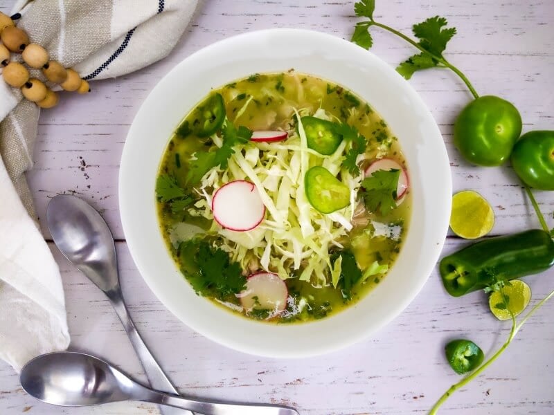 where does green pozole come from